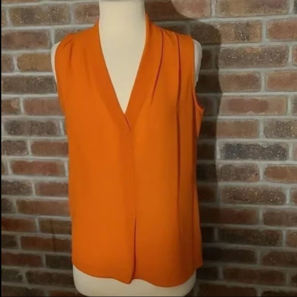 Rose & Olive Lightweight Burnt Orange Blouse